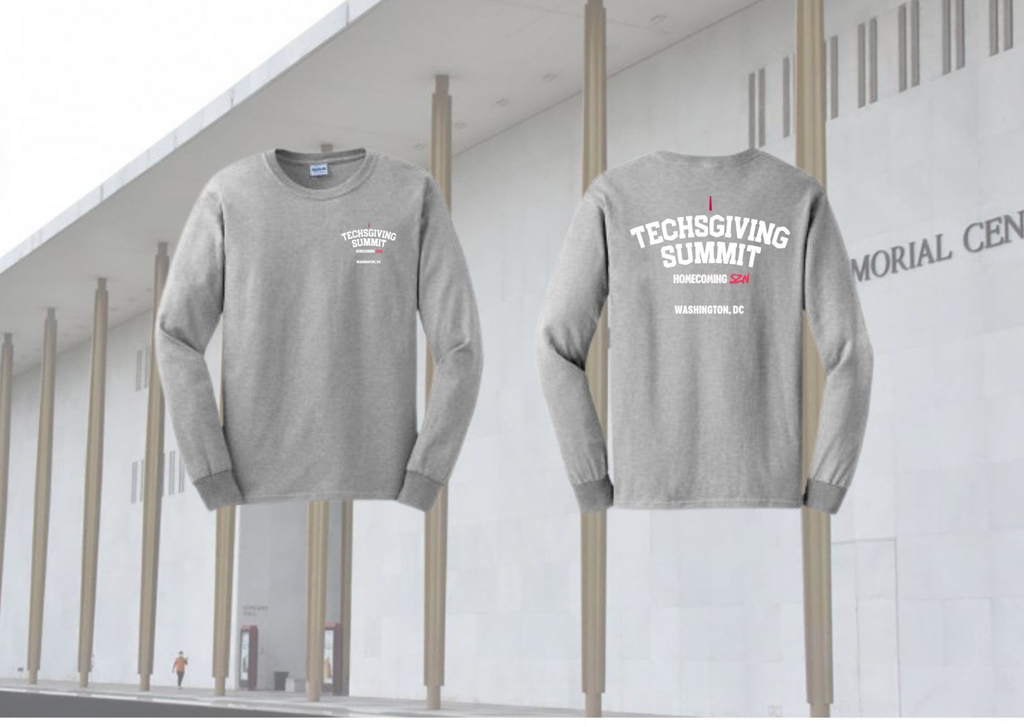 Techsgiving Summit Long Sleeve Gray - Pre Sale